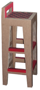 Plino-sgabello-cartone